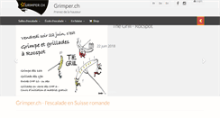 Desktop Screenshot of grimper.ch
